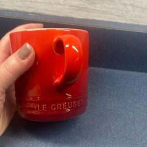Le creuset red ombre mug